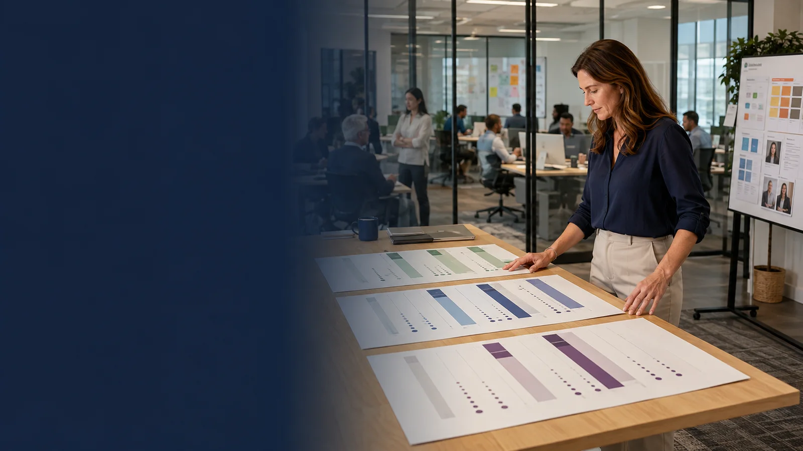 HR leader comparing employee benefit designs for recruiting, retention, and workforce needs.